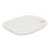 Bílé mramorové servírovací prkénko Kave Home Odar 30 x 25 cm