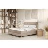 Béžová čalouněná postel boxspring CAVA 140 x 200 cm -fv-interier-25