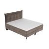 Hnědá sametová postel boxspring DUNA 160 x 200 cm -fv-interier-25