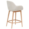 Béžová barová židle Kave Home Konna 65 cm