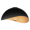 Černo-zlaté kovové stropní světlo Nova Luce Opsi 30 cm