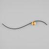Černé kovové nástěnné LED světlo Nova Luce Kima 65 cm -fv-interier-25