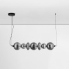 Kouřově šedé skleněné závěsné LED světlo Nova Luce Bally 117 cm -fv-interier-25