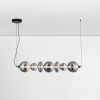 Kouřově šedé skleněné závěsné LED světlo Nova Luce Bally 117 cm -fv-interier-25