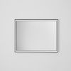Černé závěsné zrcadlo s LED osvětlením Nova Luce Ambor 80 x 60 cm -fv-interier-25