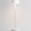 Krémově bílá kovová nabíjecí stolní LED lampa Nova Luce Petit -fv-interier-25