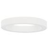 Bílé kovové stropní LED světlo Nova Luce Morbido 60 cm