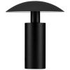 Černá kovová stolní LED lampa Nova Luce Karpos