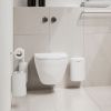 Černá kovová nástěnná WC štětka Rim -fv-interier-25