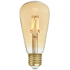Zlatá stmívatelná LED žárovka Edison E27 2W