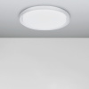 Bílé kovové stropní LED světlo Nova Luce Troy 56 cm