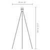 Černá kovová podstava ke stínidlům UMAGE Tripod 109 cm