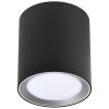 Černé kovové stropní LED světlo Landon Smart 12,5 cm