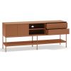 Cihlový TV stolek Teulat Platt 175 x 45 cm
