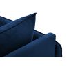 Královsky modrá sametová lenoška Cosmopolitan Design Vienna 170 cm, levá -fv-interier-25