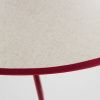 Červená kovová stojací lampa JULIET 148 cm -fv-interier-25