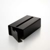Černý kovový box na ubrousky Tower 23,7 x 12,6 cm -fv-interier-25