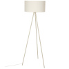 Béžová stojací lampa WLL SUSIE 146 cm