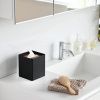 Černý kovový box na ubrousky Rin 13 x 13 cm -fv-interier-25