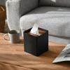 Černý kovový box na ubrousky Rin 13 x 13 cm -fv-interier-25