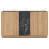 Komoda Marckeric Dione 140 x 40 cm s dubovým dekorem