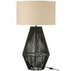 Černá stolní lampa Striing 78 cm