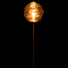 Hnědá skleněná stojací lampa Honeycomb 156 cm -fv-interier-25