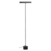 Černá kovová stojací lampa Kave Home Lynor 121 cm