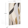 Abstraktní obraz Kave Home Marvilo 100 x 80 cm