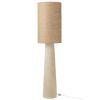 Bílá stojací lampa Ava 168,5 cm