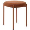 Terakotově oranžová čalouněná stolička Unique Furniture Pelican 48 cm