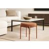 Terakotově oranžová čalouněná stolička Unique Furniture Pelican 48 cm -fv-interier-25