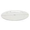 Set dvou nerezových talířů Kave Home Nirela 33 cm