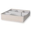 Béžový organizér do zásuvek Quax Natural 42 x 42 cm