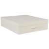 Béžový úložný box pod postel Quax Loft 70 x 59 cm