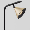 Zlatá kovová stojací lampa Nova Luce Conico 135 cm -fv-interier-25
