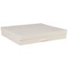 Béžový úložný box pod postel Quax Loft 75 x 70 cm