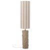 Béžová stojací lampa Jani 114 cm
