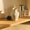 Béžová váza Kave Home Pria 25 cm -fv-interier-25