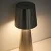 Stříbrná kovová zahradní stolní LED lampa Kave Home Arenys S -fv-interier-25