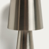 Stříbrná kovová zahradní stolní LED lampa Kave Home Arenys S -fv-interier-25