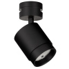 Černé kovové bodové LED světlo pro světelnou kolejnici Uprail 6 cm