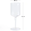 Sklenička na víno Kave Home  Eluria 395 ml