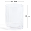 Sklenička na koktejl Kave Home Eluria 325 ml