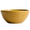 Žlutá miska Kave Home Selune Ø16 cm