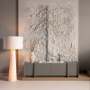 Béžová bouclé stojací lampa Loft 160 cm -fv-interier-25