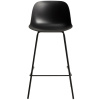 Černá plastová barová židle Kave Home Altea 65 cm