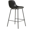 Černá plastová barová židle Kave Home Altea 65 cm