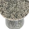 Černobílý keramický odkládací stolek Fleck ø 35 cm -fv-interier-25