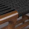 Hnědá dubová lavice KINTARO 90 cm -fv-interier-25